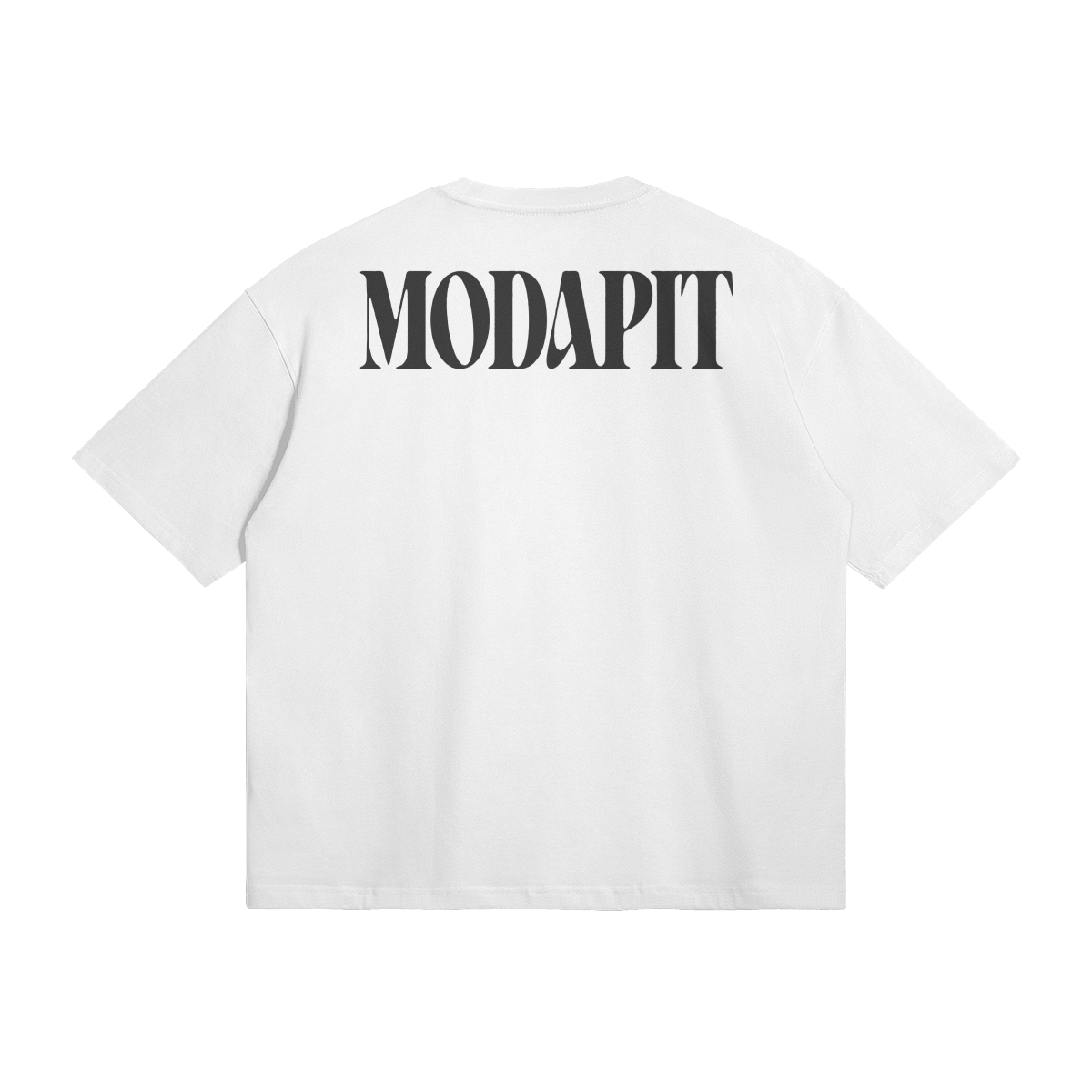 MODAPIT - LOGO SHIRT - WHITE