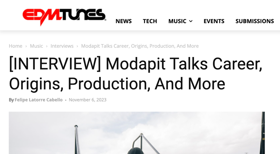 [INTERVIEW] Modapit Talks Career, Origins, Production, And More